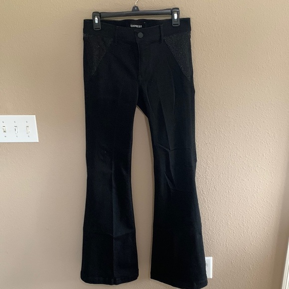 Express bell flare black with sparkle - Picture 1 of 7